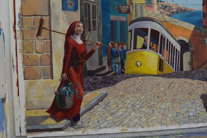 religieuse lisbonne fresque